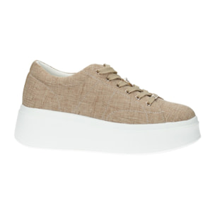 Sneakers Donna Tata Italia Beige
