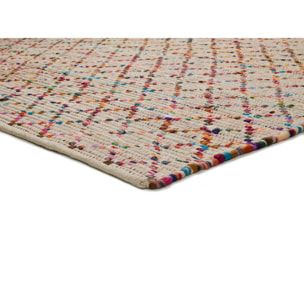 REUNITE Alfombra de firas recicladas multicolor, varias medidas disponibles