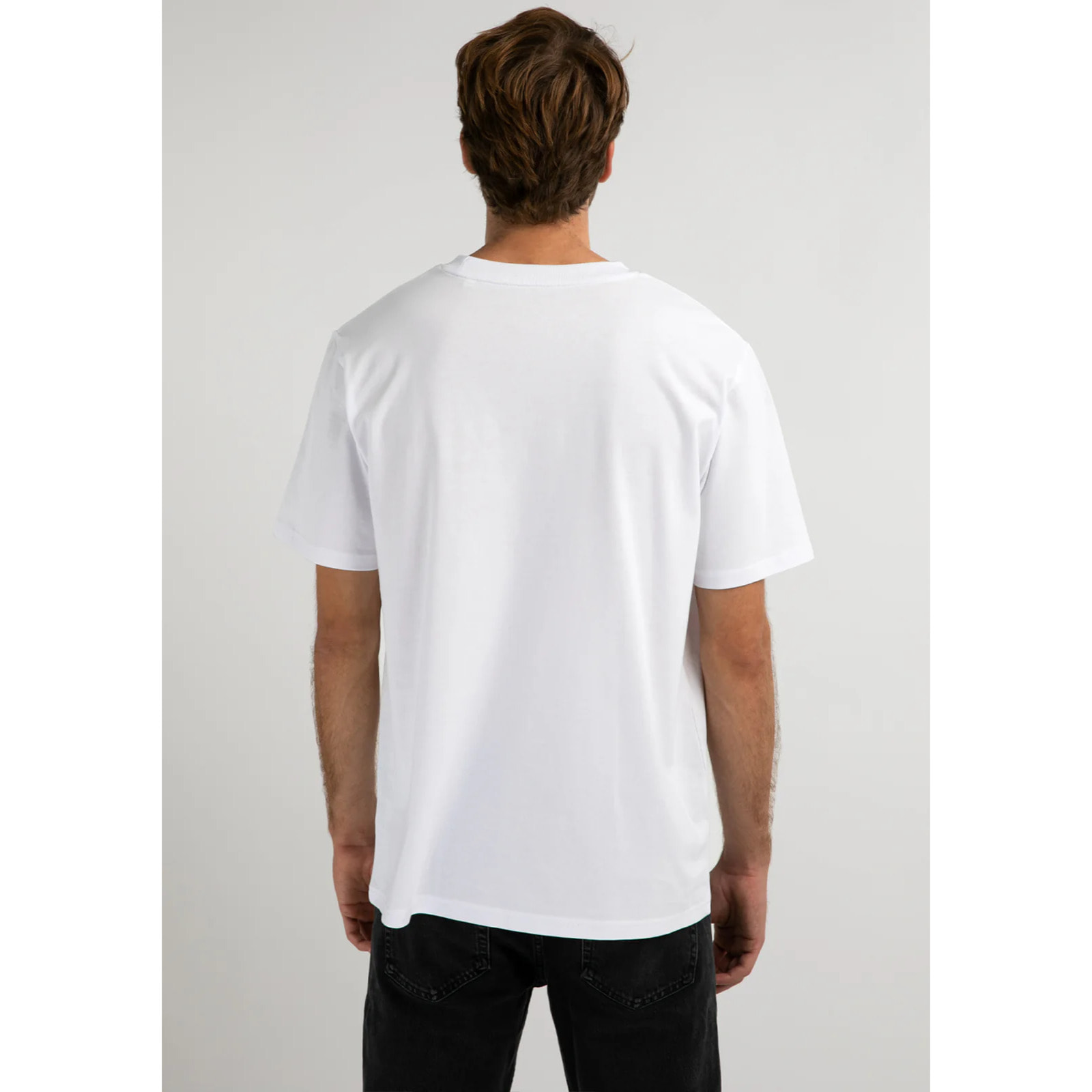 Camiseta Básica Logo Flag T-Shirt en Blanco D.Franklin