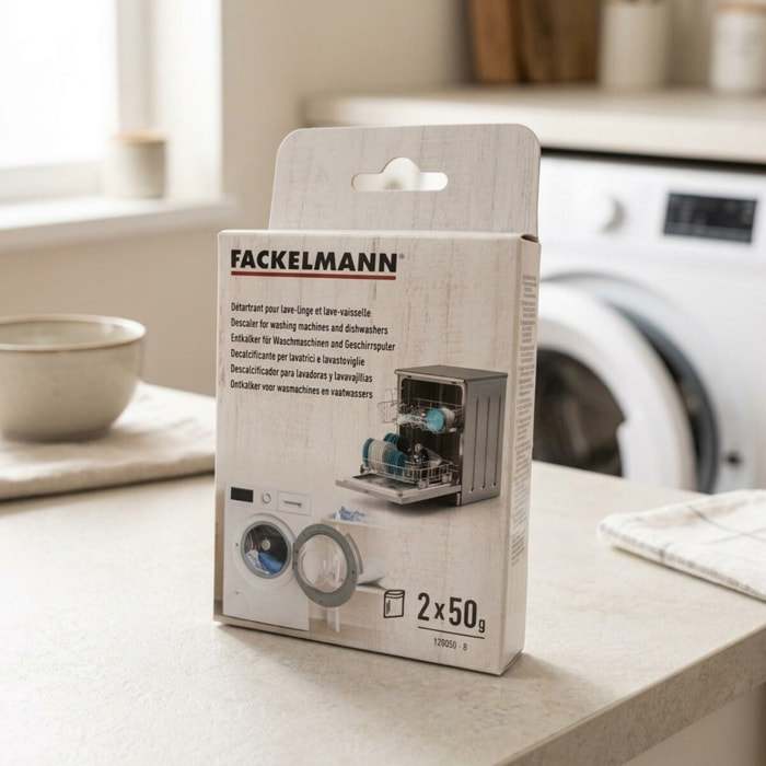 Détartrant lave-linge et lave vaisselle Fackelmann Divers