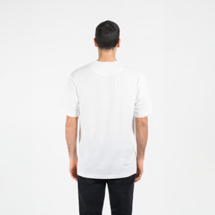 T-shirt jersey cotone organico con stampa oversize fit