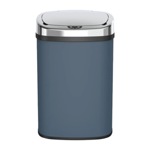 Poubelle automatique inox MAJESTIC gris 58L