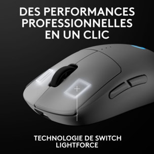 Souris Gamer Sans Fil LOGITECH G PRO 2 Lightspeed Wireless Blanche