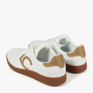 Scarpe in Nylon con Strass