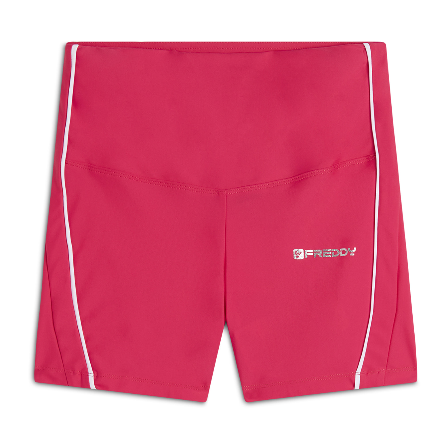 Leggings shorts Vita Alta con bordature a contrasto