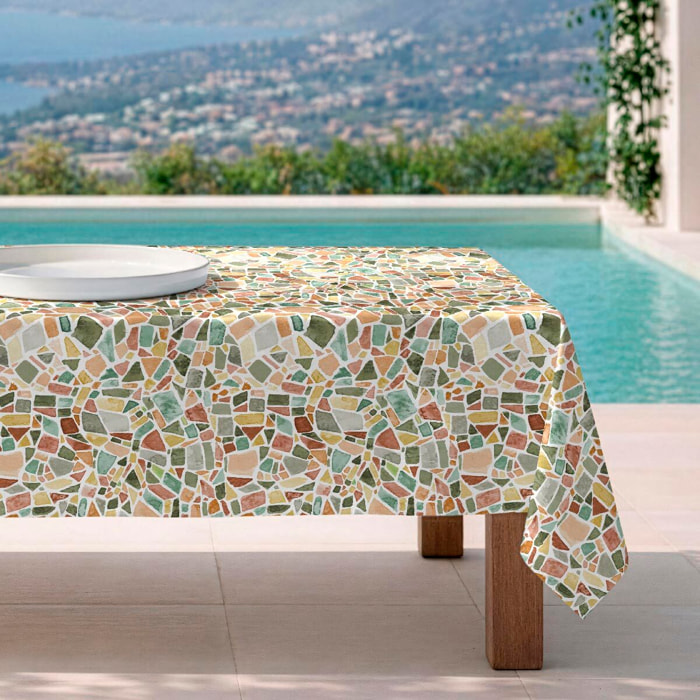 Nappe anti-taches Aruba - 100% coton -