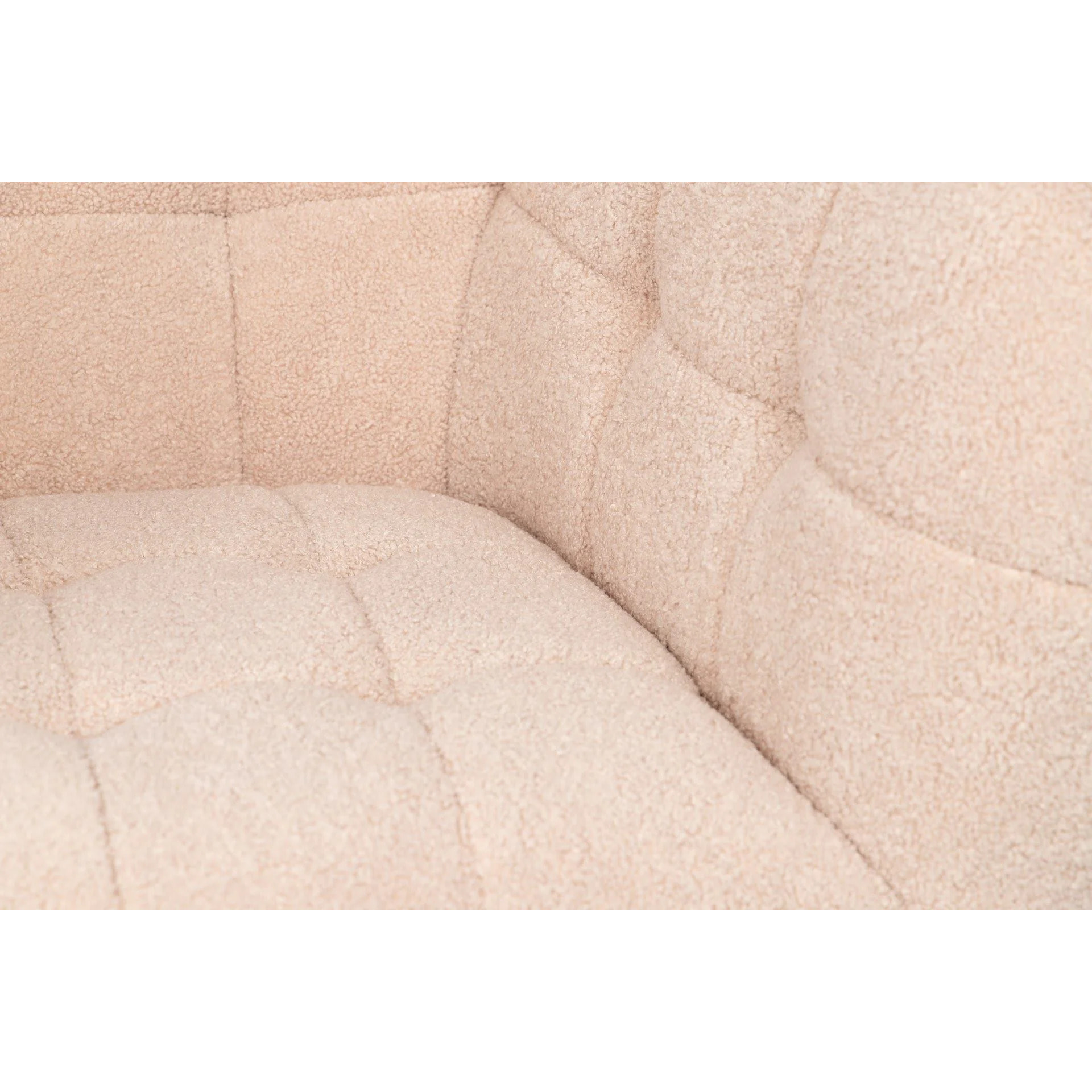 Sillon Acero Inoxidable/boucle Inari 85x75x75 Cm