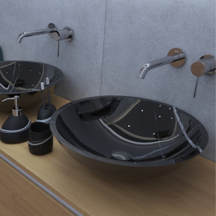 Aurum mitigeur lavabo encastré à levier avec corps d'encastrement, chrome brillant (SATBAUR101CR)