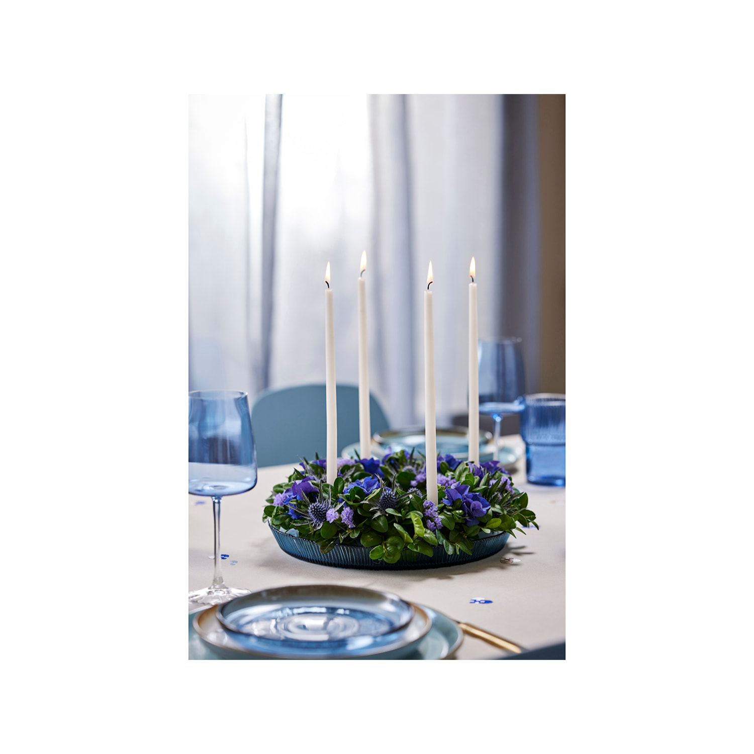 Plat de service rond Kusintha 30 cm