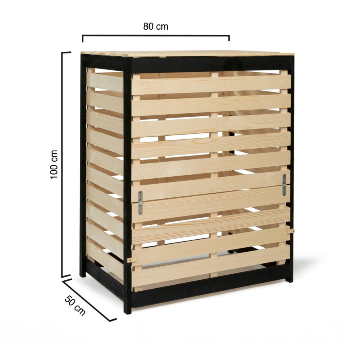 Bac de compostage en bois 400L