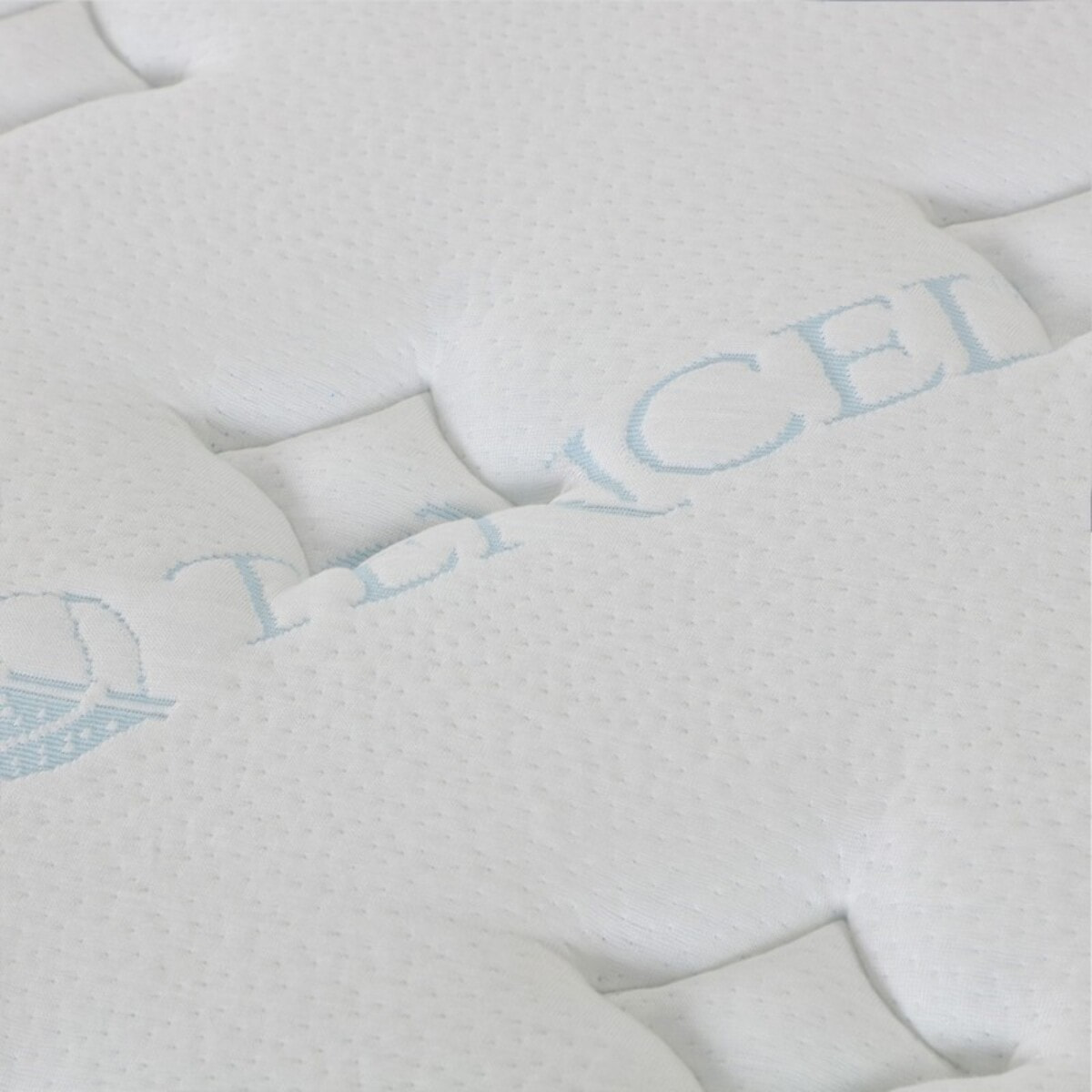 Ensemble lit coffre & matelas | Mémoire de forme, gel frais et mousse HD| Espace de Stockage jusqu'à 900 L | Robuste et Large Angle d’Ouverture | Bois et métal | Bois clair