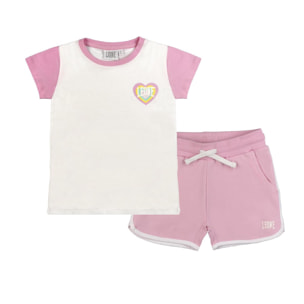Conjunto de camiseta y pantalón corto para niña de Candyland