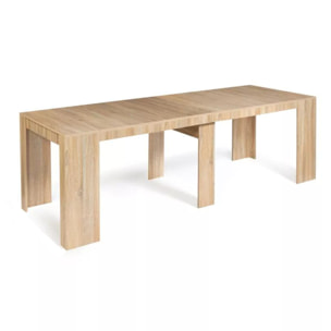 Table console extensible en bois - 3 m NOVA