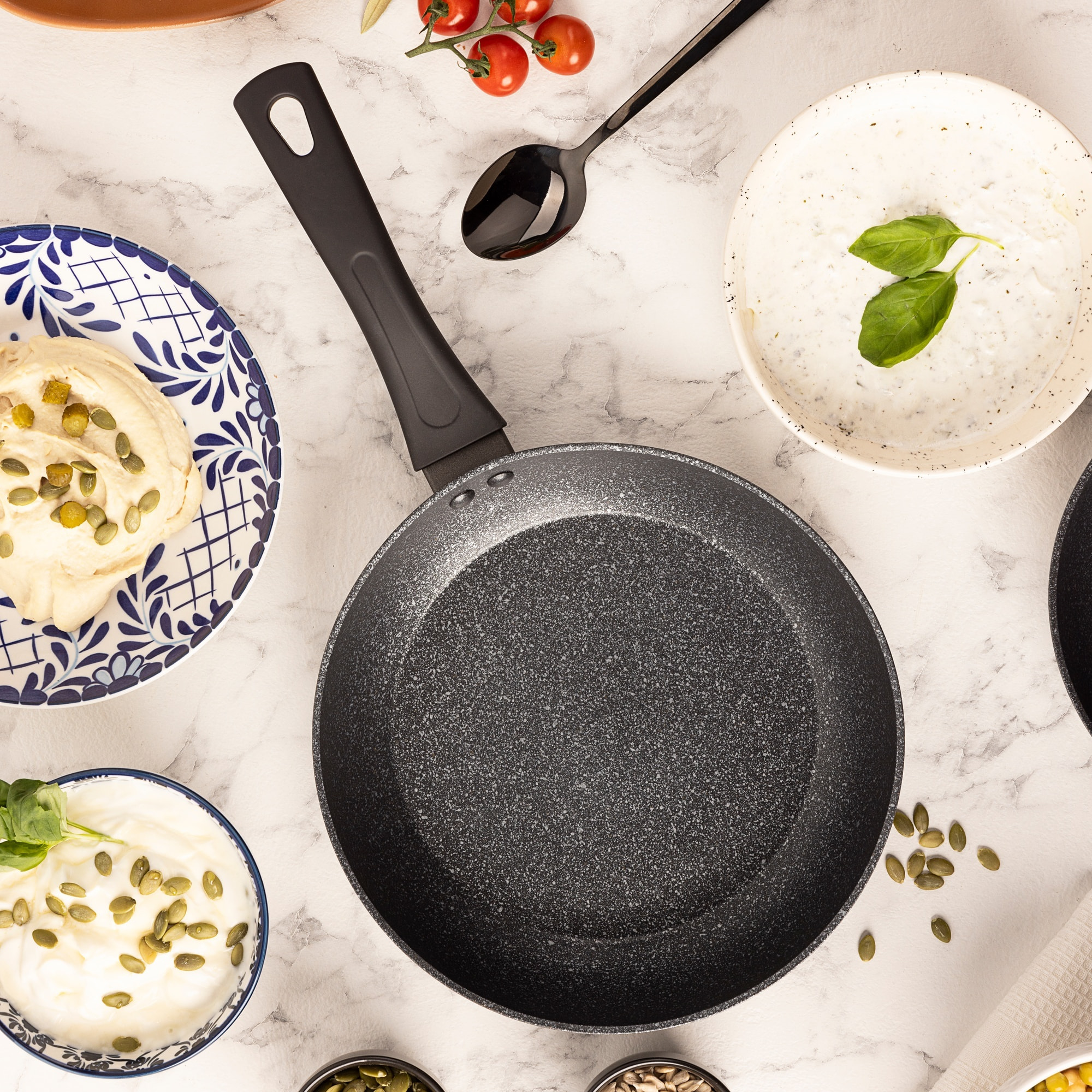 Set de 3 Sartenes en Aluminio forjado Ø20Ø24Ø28cm WILLOW San Ignacio