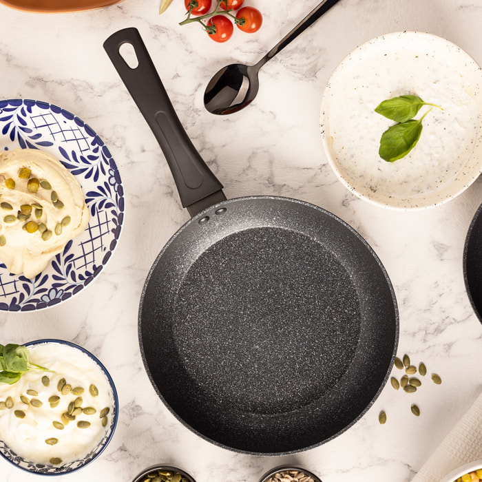 Set de 3 Sartenes en Aluminio forjado Ø20Ø24Ø28cm WILLOW San Ignacio