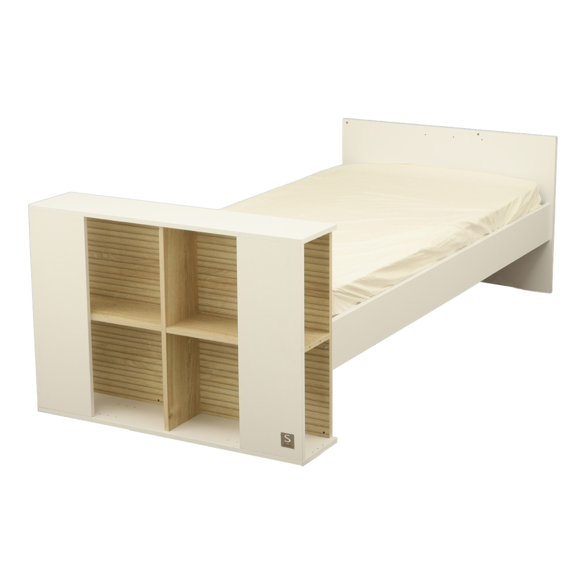 Lit bébé 120x60 transformable en lit 90x190