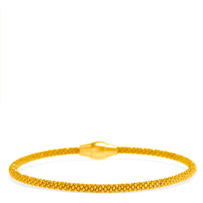 Pulsera Plata de ley 925 cadena con esferas diminutas