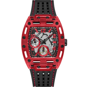 Reloj Guess GW0499G4 Hombre Analogico Cuarzo con Correa de Silicona