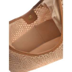 Borsa da mare Carla Ferreri Cammello