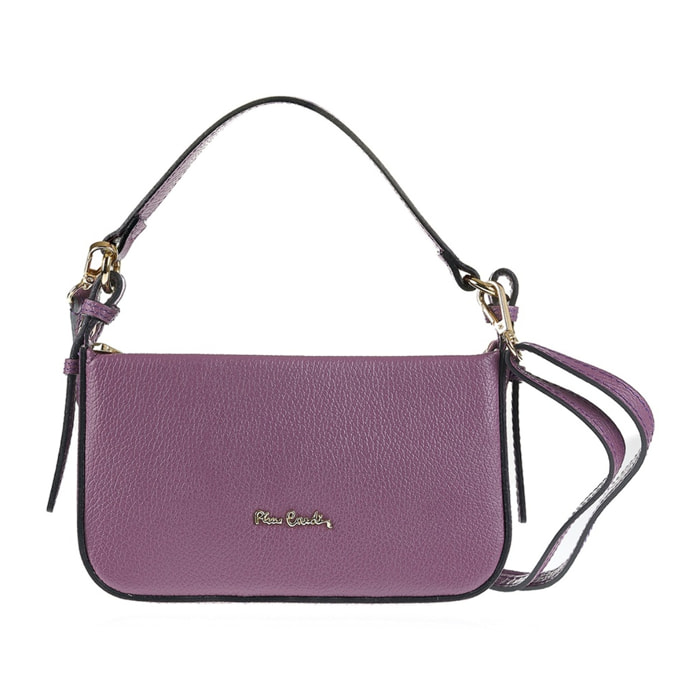 Borsa a spalla da donna Made in Italy - Modello Elowen - 100% pelle - 23.0 x 13.0 x 7.0 cm