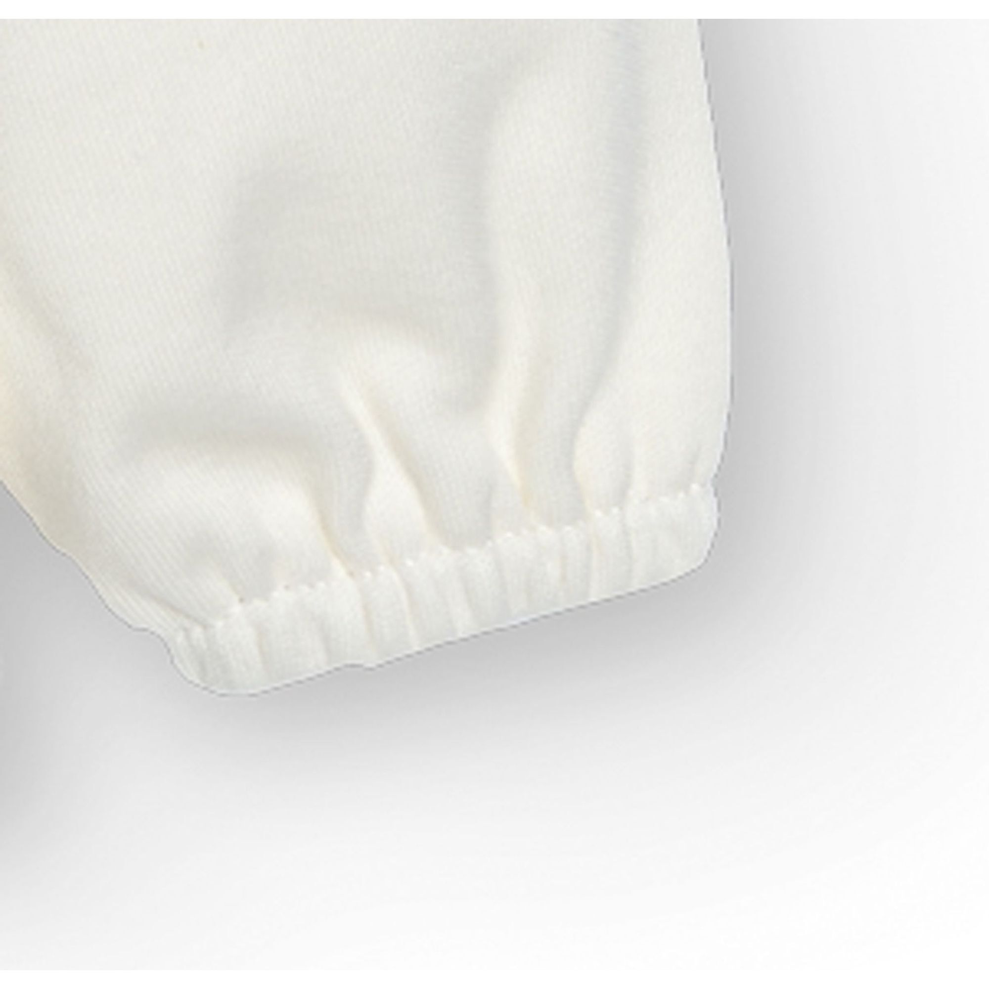 Camiseta bebé manga larga cuello volante