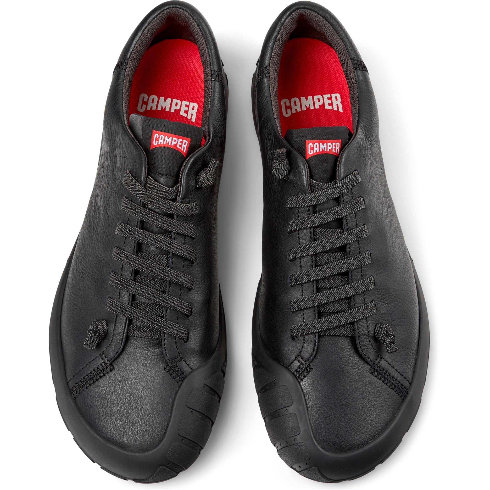 Sneakers - CAMPER Peu Path+ - Nero - Pelle liscia