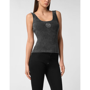 PHILIPP PLEIN Tank Top HEXAGON