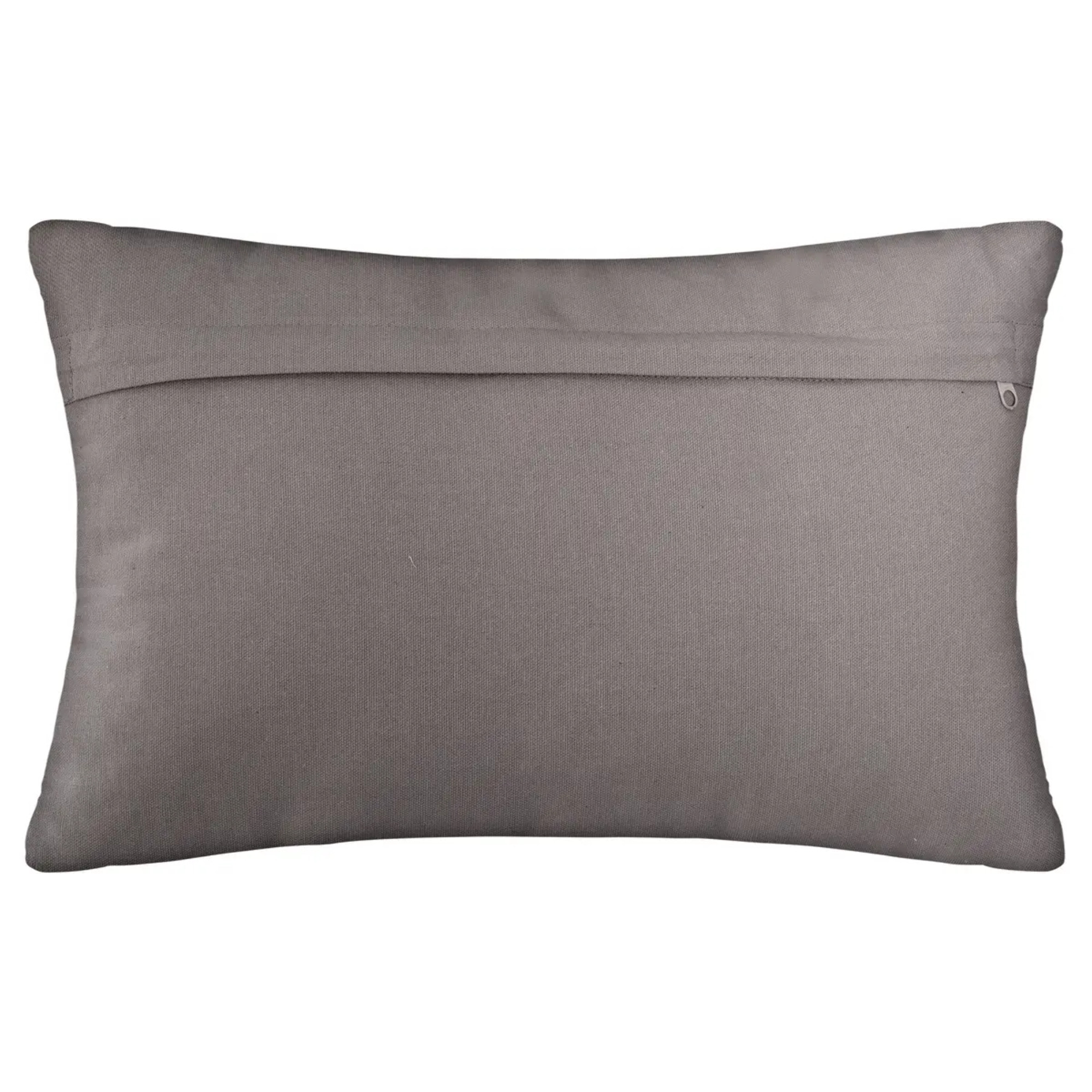Coussin motifs "Otto" gris 30X50cm