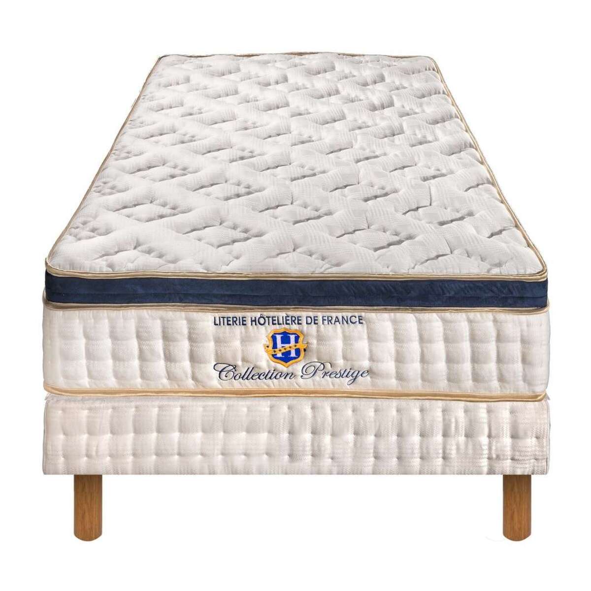 ENSEMBLE Majestic - Matelas 1 Place + 1 Sommier