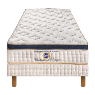 ENSEMBLE Majestic - Matelas 1 Place + 1 Sommier