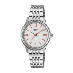 Reloj Casio BLS-100D-7A Mujer Analogico Cuarzo con Correa de Acero inoxidable