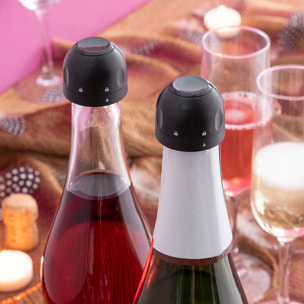 Set di Tappi per Champagne Fizzave InnovaGoods Confezione da 2 unità