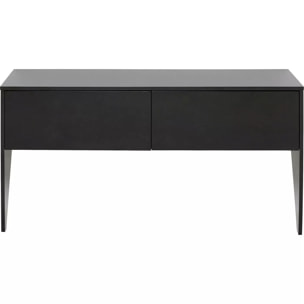 Console High Heel 140x38cm noire Kare Design