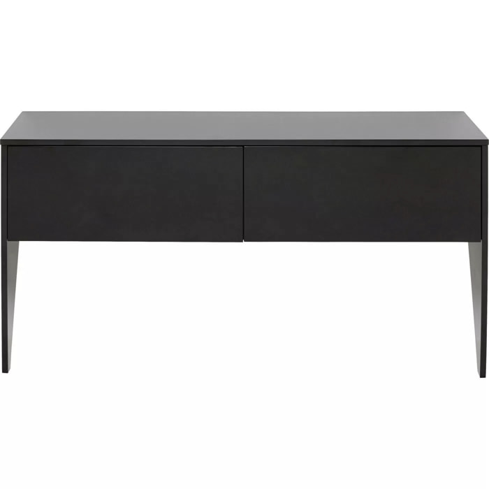 Console High Heel 140x38cm noire Kare Design