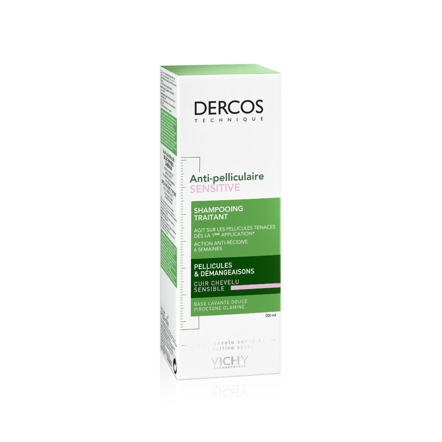 Dercos Technique Anti-Pelliculaire  - Shampooing Cuir Chevelu Sensible 200 ml