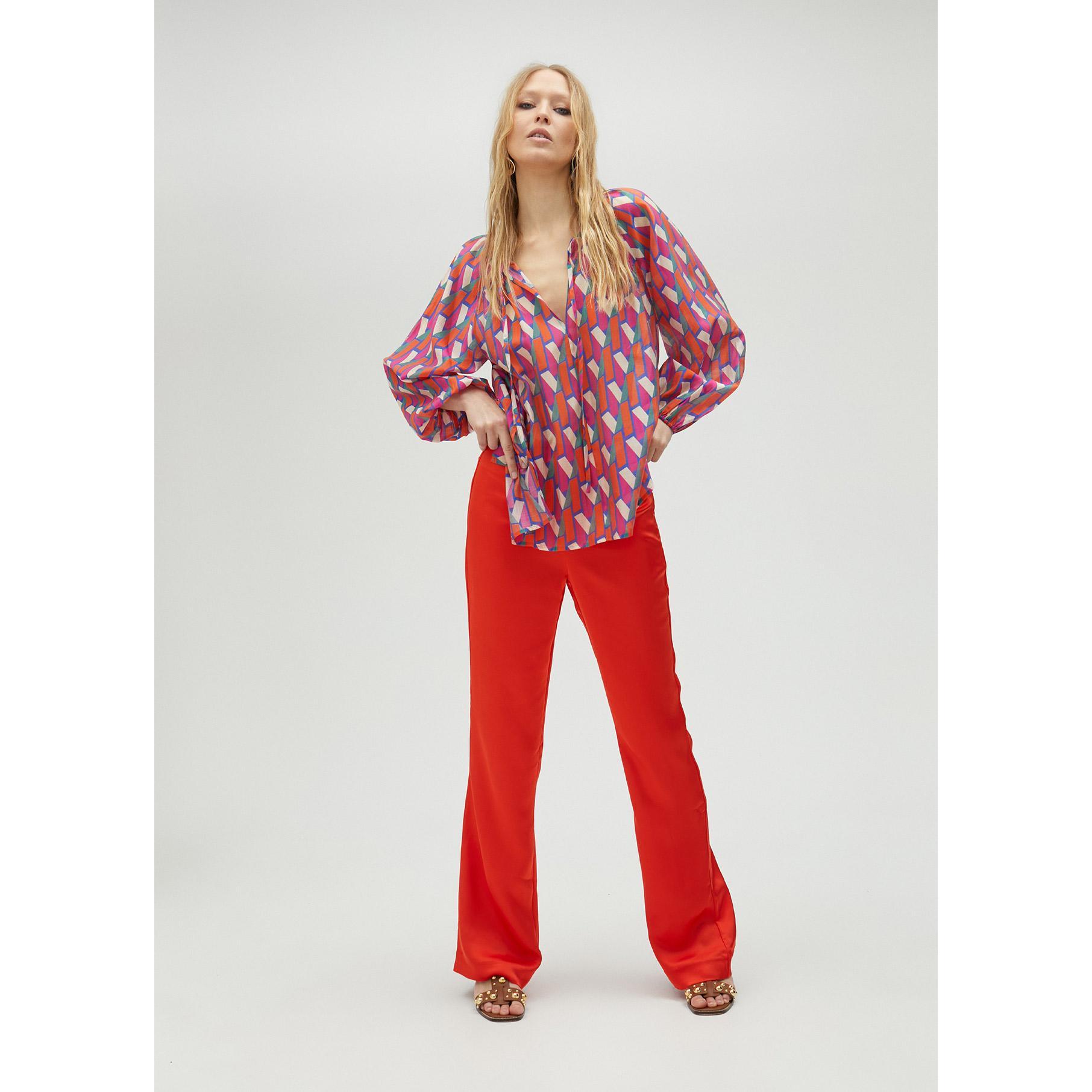 Camicia logo multicolore