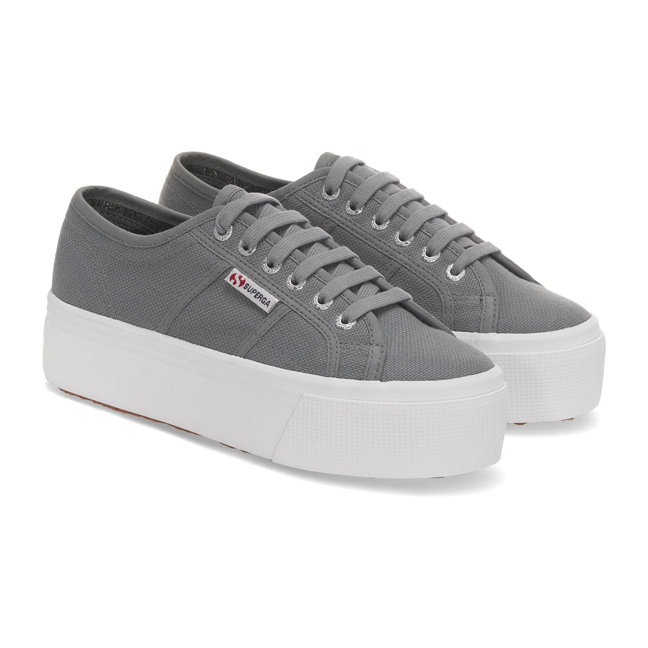 Scarpe da donna Superga Grigio 2790 PLATFORM