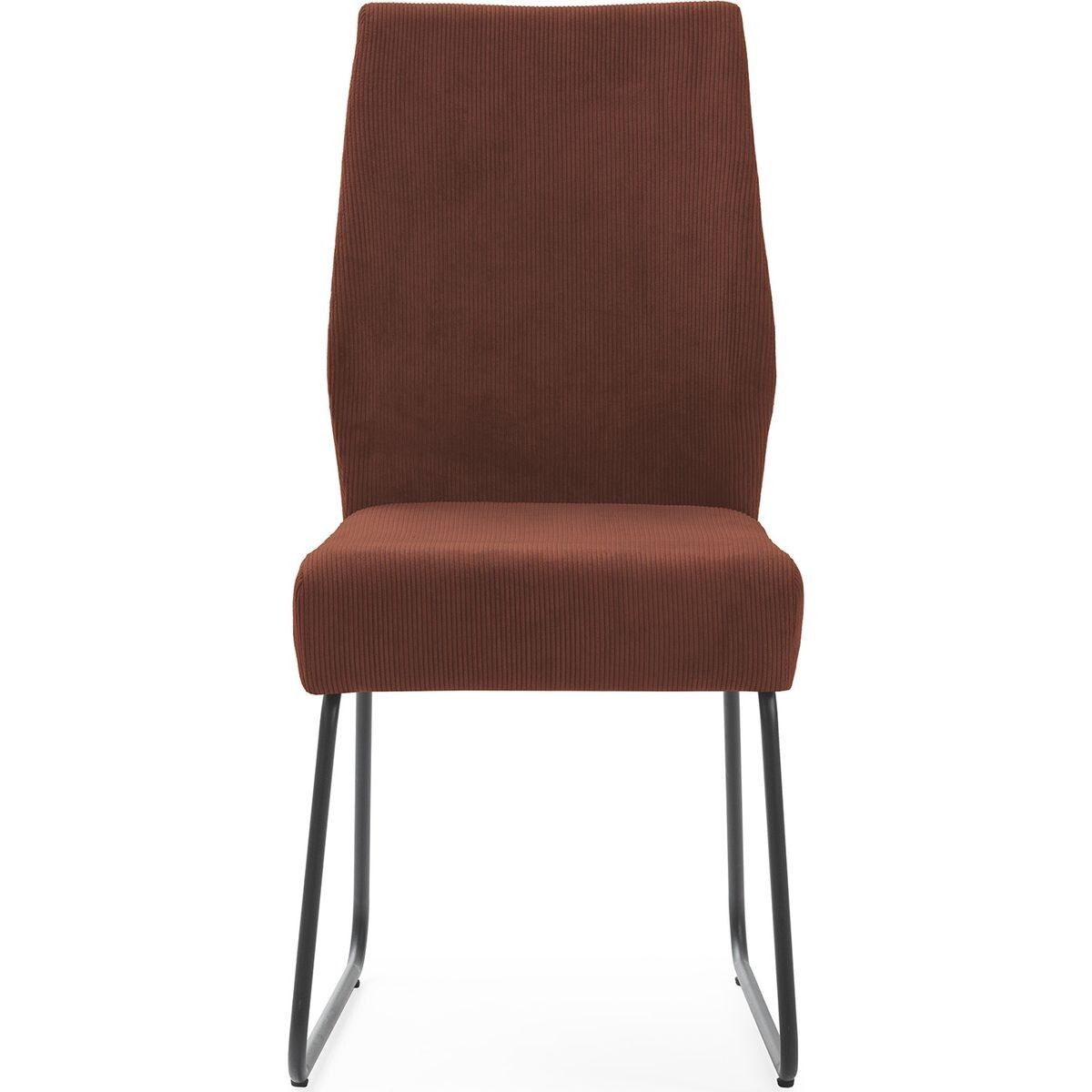 Lot de 4 chaises en velours côtelé - STUGA