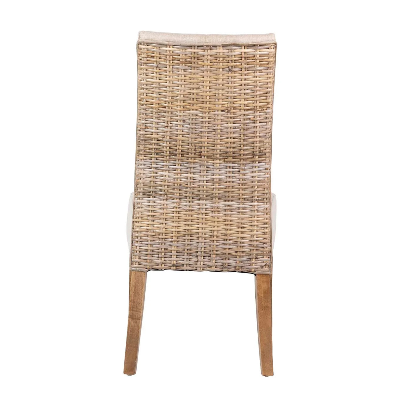 Silla Ratan-madera Natural 63x47x100 Cm