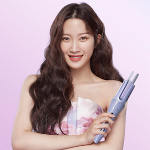 DAM Rizador de pelo. 9 intensidades. Funcionamiento sencillo. Compacto y portátil. 5,5x5,5x28,1 Cm. Color: Violeta