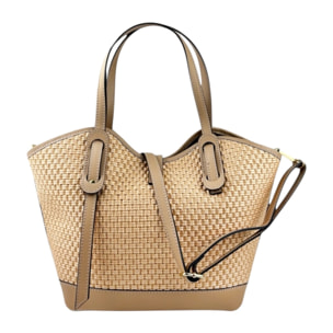 Bolso de Mano Cheval Firenze Gallipoli Gris Pardo