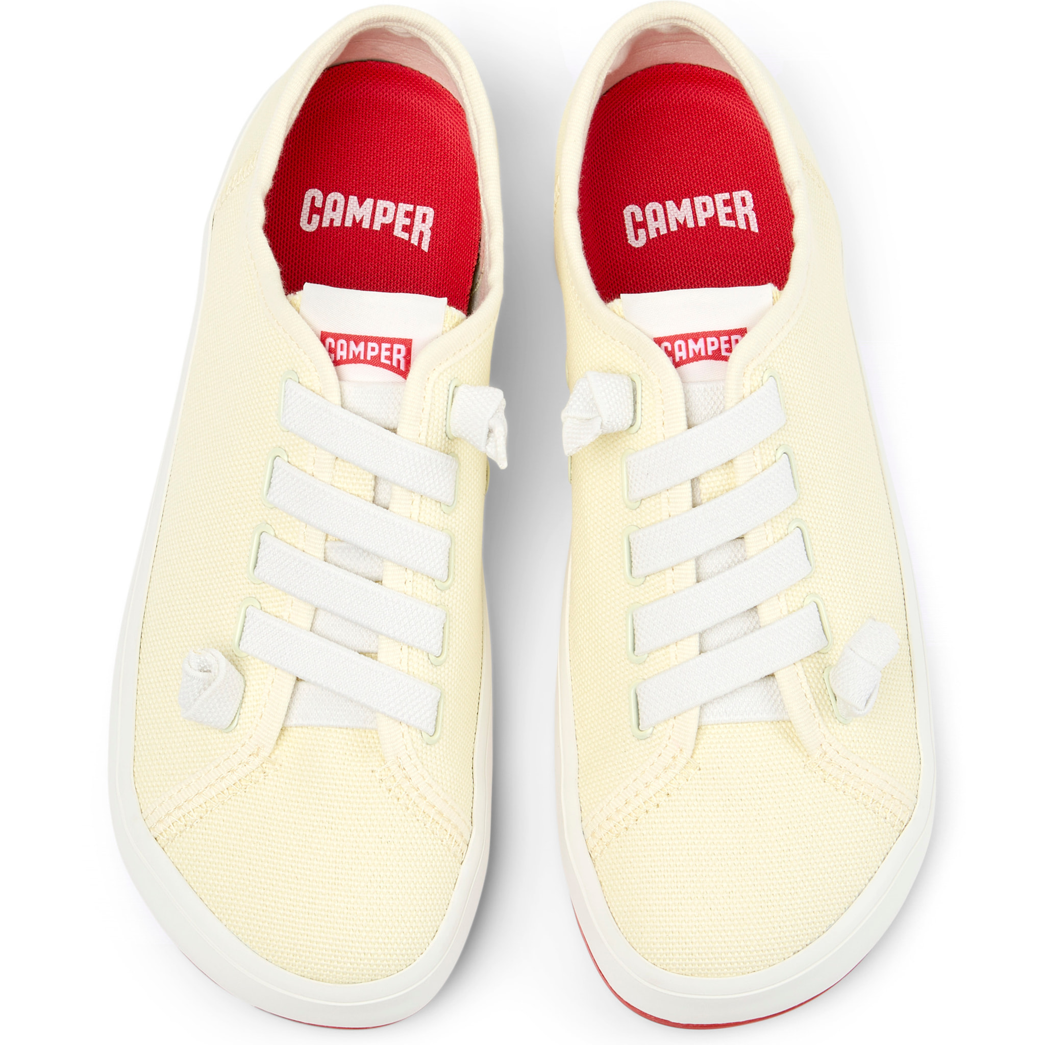Sneakers - CAMPER Peu Rambla II - Giallo - Tessile naturale