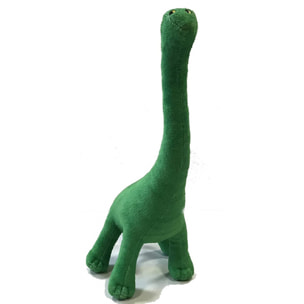 Peluches interactivos solidarios "algo de jaime" dinosaurio cefa toys