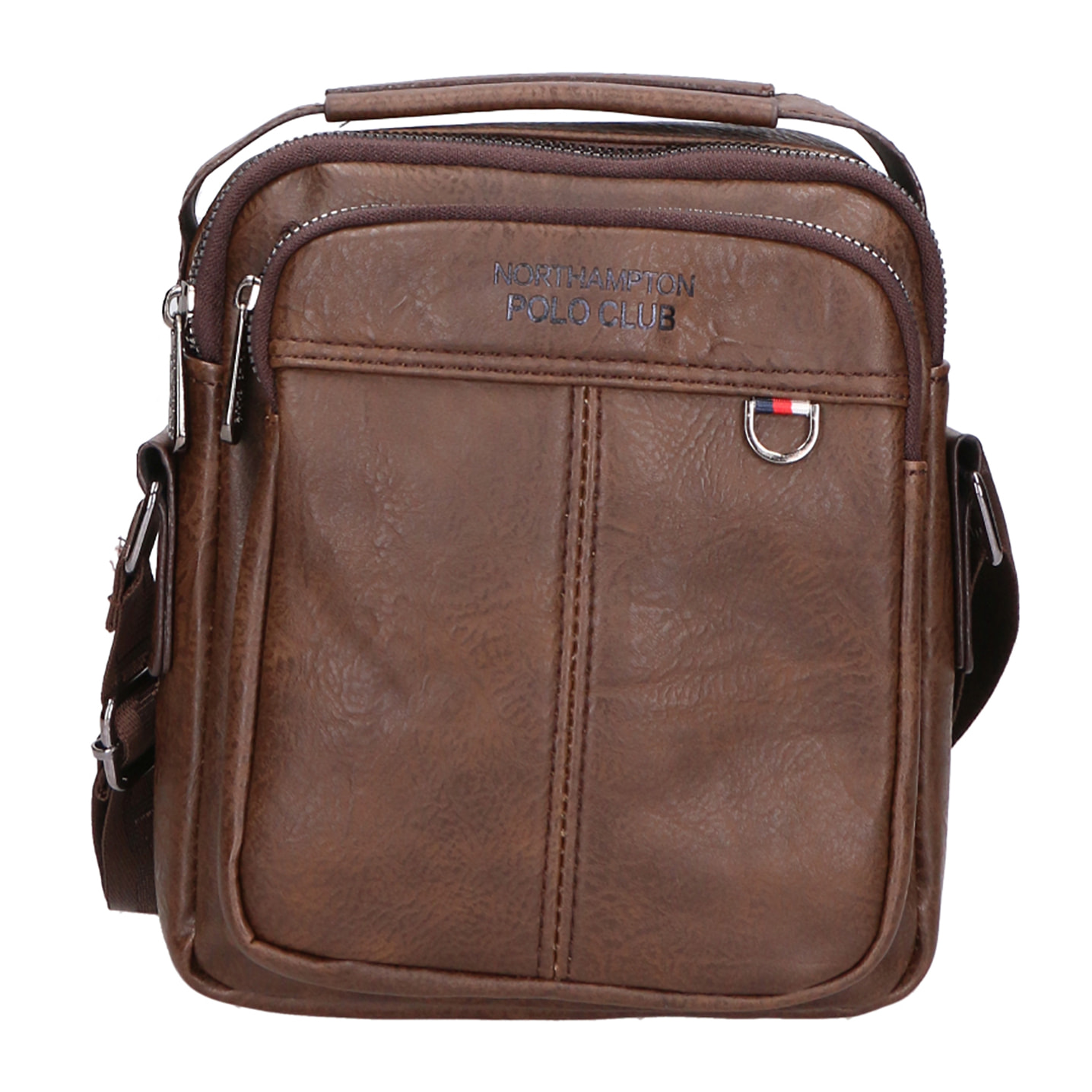 Borsa a tracolla  da uomo Pelle vegana Prodotto Vegano 18x20x5 cm