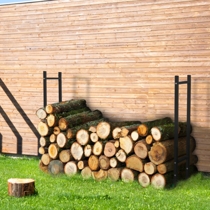 Serre-bûches extensible métal