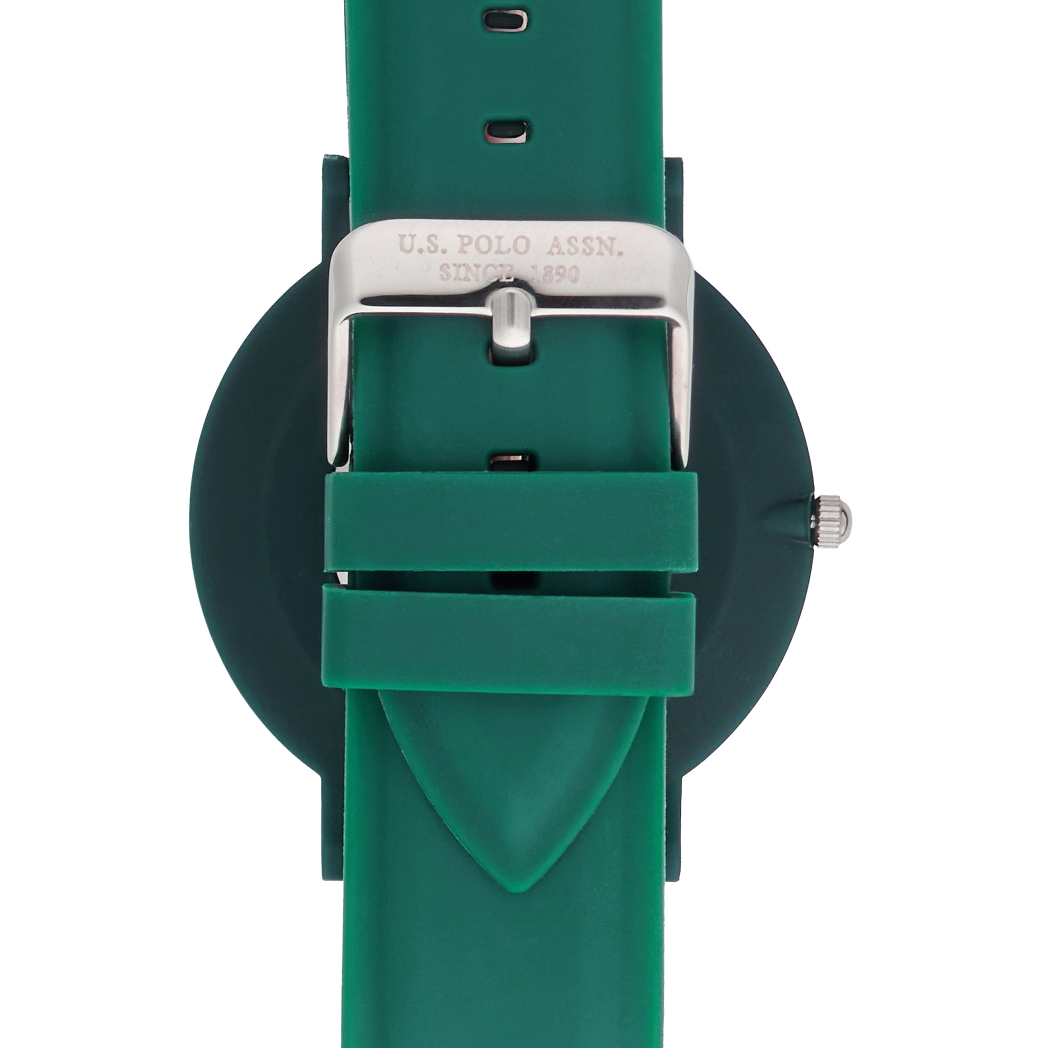 Orologio U.S. Polo Assn. con cinturino in silicone verde