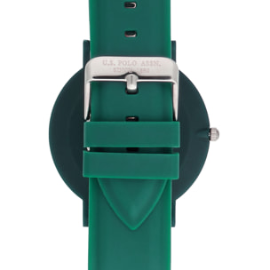 Orologio U.S. Polo Assn. con cinturino in silicone verde