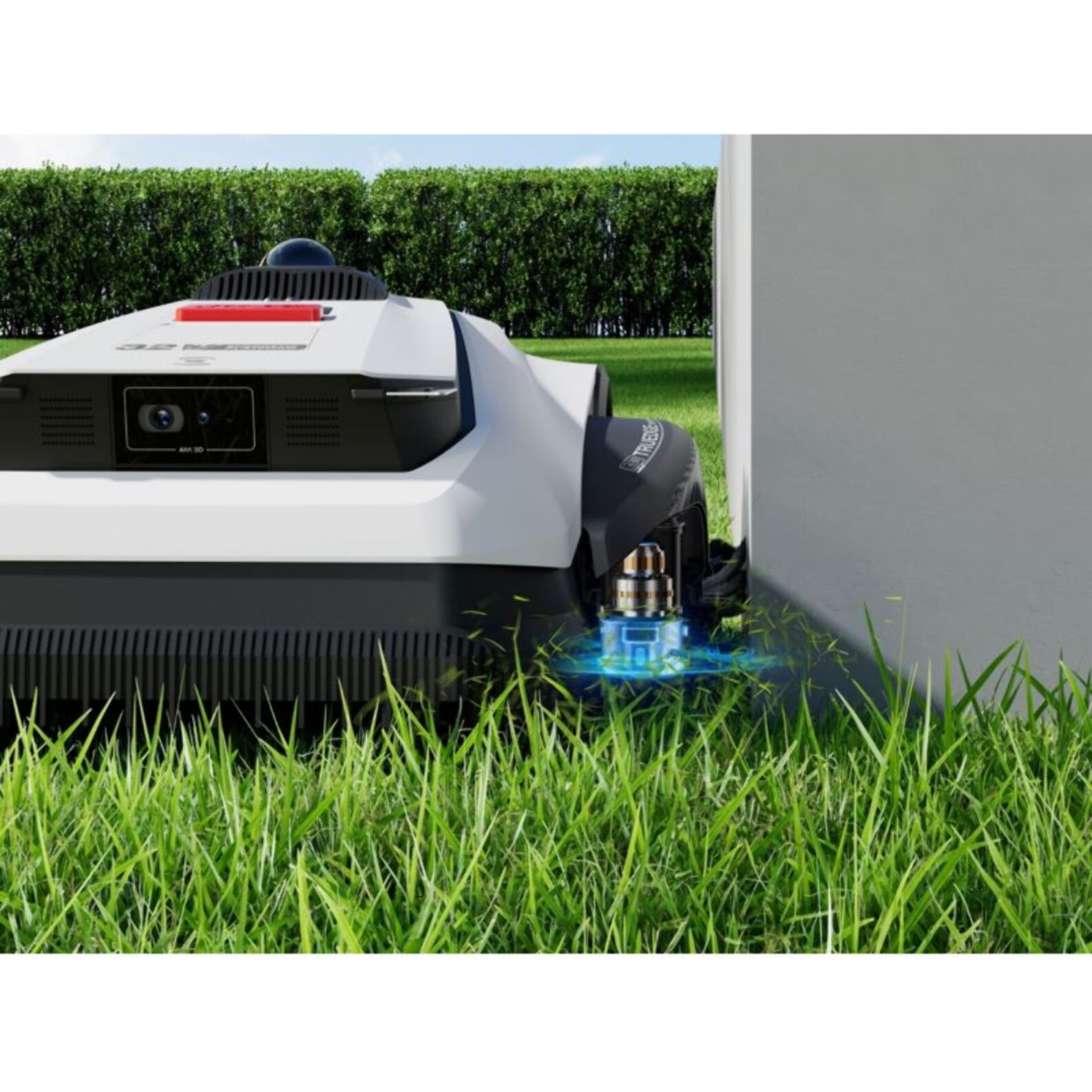 Robot tondeuse ECOVACS GOAT A1600 sans fil périphérique, 1600 m² de superficie, coupe bordures TruEdge