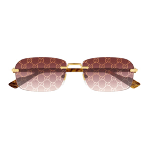 Gafas de Sol Gucci GG1221S-004 de Metal Hombre 56 mm