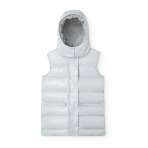 Chaleco tejido técnico de niña